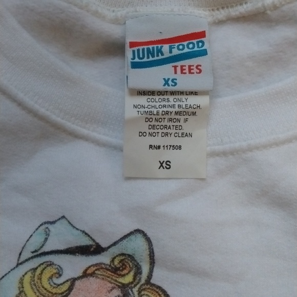 JUNKFOOD- NWT Vintage Barbie Sweatshirt Size XS - Picture 4 of 5